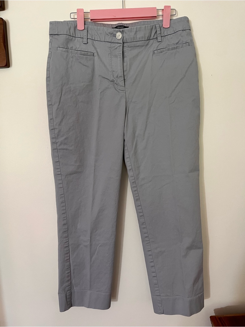 Simply Vera Vera Wang Light Gray Capris